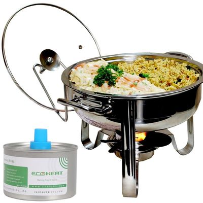 7oz 8hr Kitchen Cooking Wick Chafing Fuel Adjustable Buffet Food Warmer Fuel Can