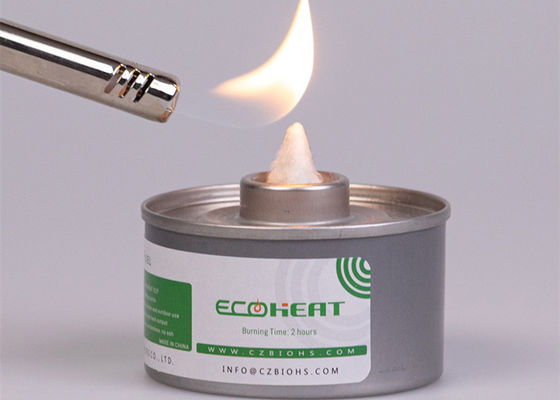 4H Food Equipment Wick Chafing Fuel Smokeless Chafing Dish Burner Cans For Hotel