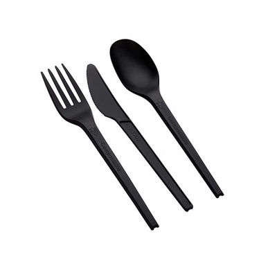 9in PLA Compostable CPLA Cutlery 100% Biodegradable Forks And Spoons Knives