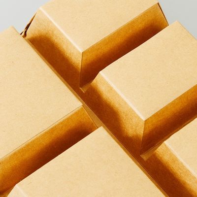 3 4 5 Compartment Biodegradable Disposable Tableware Bento Paper Lunch Box Kraft 3MM
