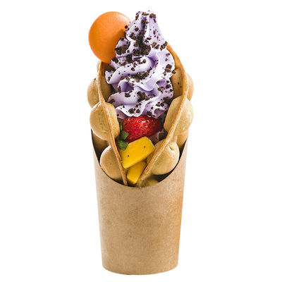 8oz 12oz Paper French Fry Scoop Cup Takeaway Takeaway French Fry Cone Holder