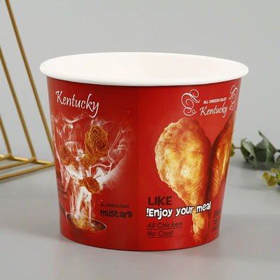 32oz 46oz 48oz Beverage Biodegradable Disposable Tableware Popcorn Fried Chicken Bucket
