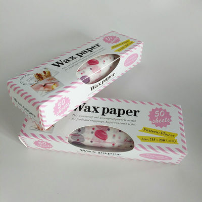 Sandwich Burger Paper Biodegradable Disposable Tableware Meat Wrapping Wax Coated Freezer Paper