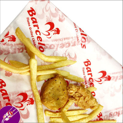 Sandwich Burger Paper Biodegradable Disposable Tableware Meat Wrapping Wax Coated Freezer Paper