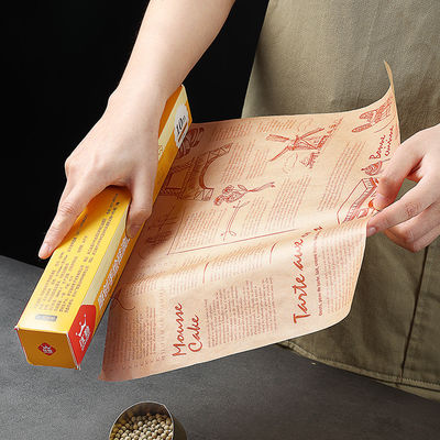 230C Non Stick Food Wrapping Parchment Paper Wrapping Silicone Baking Paper 30CMX10M