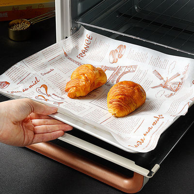 230C Non Stick Food Wrapping Parchment Paper Wrapping Silicone Baking Paper 30CMX10M