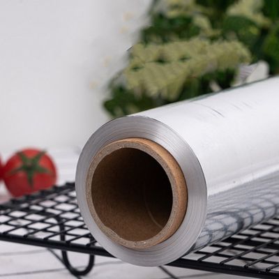 Moisture Proof Catering Wrapping Biodegradable Disposable Tableware 28mm Aluminium Foil Roll