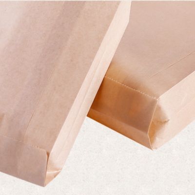 40gsm To 150gsm Eco Friendly Greaseproof Fast Food Paper Bag CMYK For Oil Food