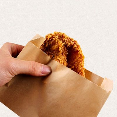 40gsm To 150gsm Eco Friendly Greaseproof Fast Food Paper Bag CMYK For Oil Food