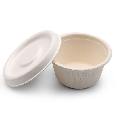 1oz 2oz 4oz Paper Soup Disposable Salad Bowls With Lids Portion Cups