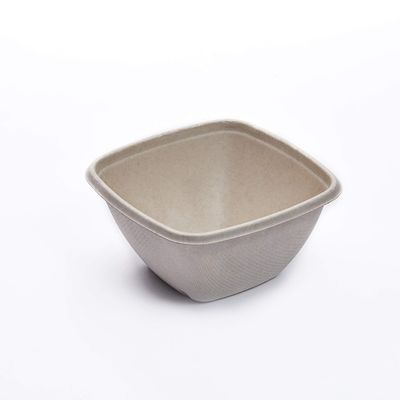 16 24 32oz Biodegradable Sugarcane Bagasse Bowl Fruit Salad Containers Box With Cover