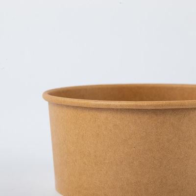 42oz 1300ml Round Biodegradable Disposable Tableware Large Disposable Bowls For Hot Soup