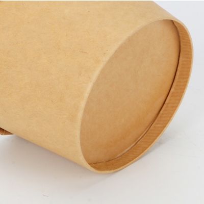 PLA Coating Disposable Biodegradable Take Out Containers Kraft Paper Soup Bowl 16oz 24oz