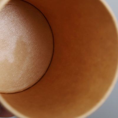 PE Coated 8oz 12oz Disposable Paper Cup Soup Serving Paper Party Bowls For Hot Cold Food