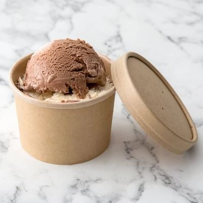 4oz To 32oz Yogurt Biodegradable Disposable Tableware Ice Cream Cup Packaging