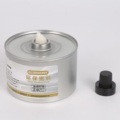 6hrs 7oz Chafing Fuel Can Plastic Cap Handy Wick Sterno 170F Buffet Dish Heater