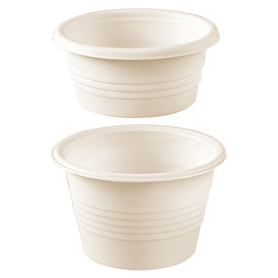 4OZ Disposable Cornstarch Tableware Seasoning Sauce Portion Cups With Lids