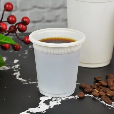 16oz PLA Cornstarch Bio Take Out Coffee Cups Beverage Starbucks Hot Beverage Cups
