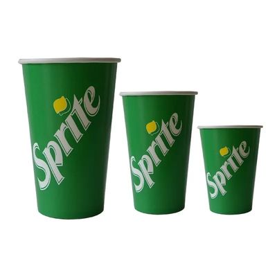 22oz 640ml PE PLA Cola Disposable Paper Cups Paper Cold Drink Cups 300gsm