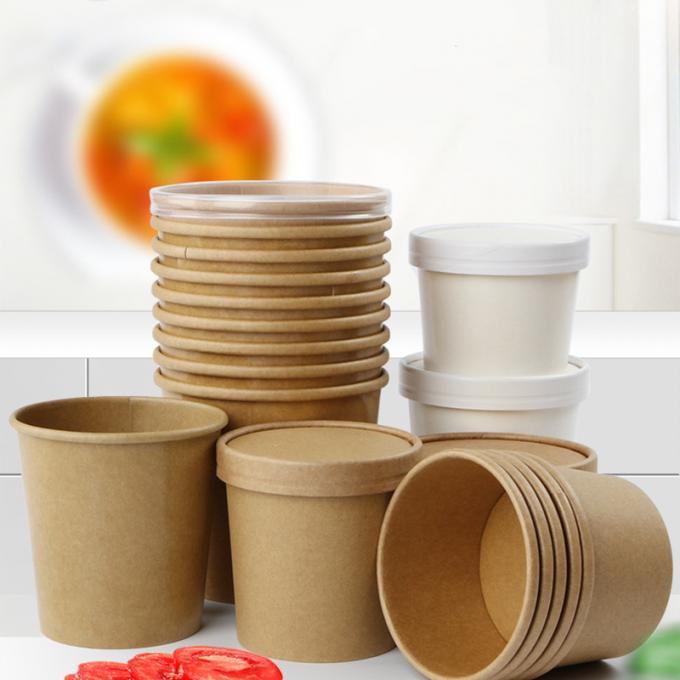 16OZ 26oz Kraft Take Away Eco Friendly Disposable Food Containers ...